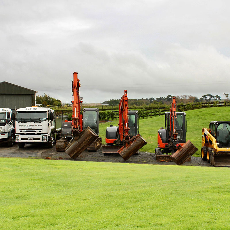 Available Machinery For Hire